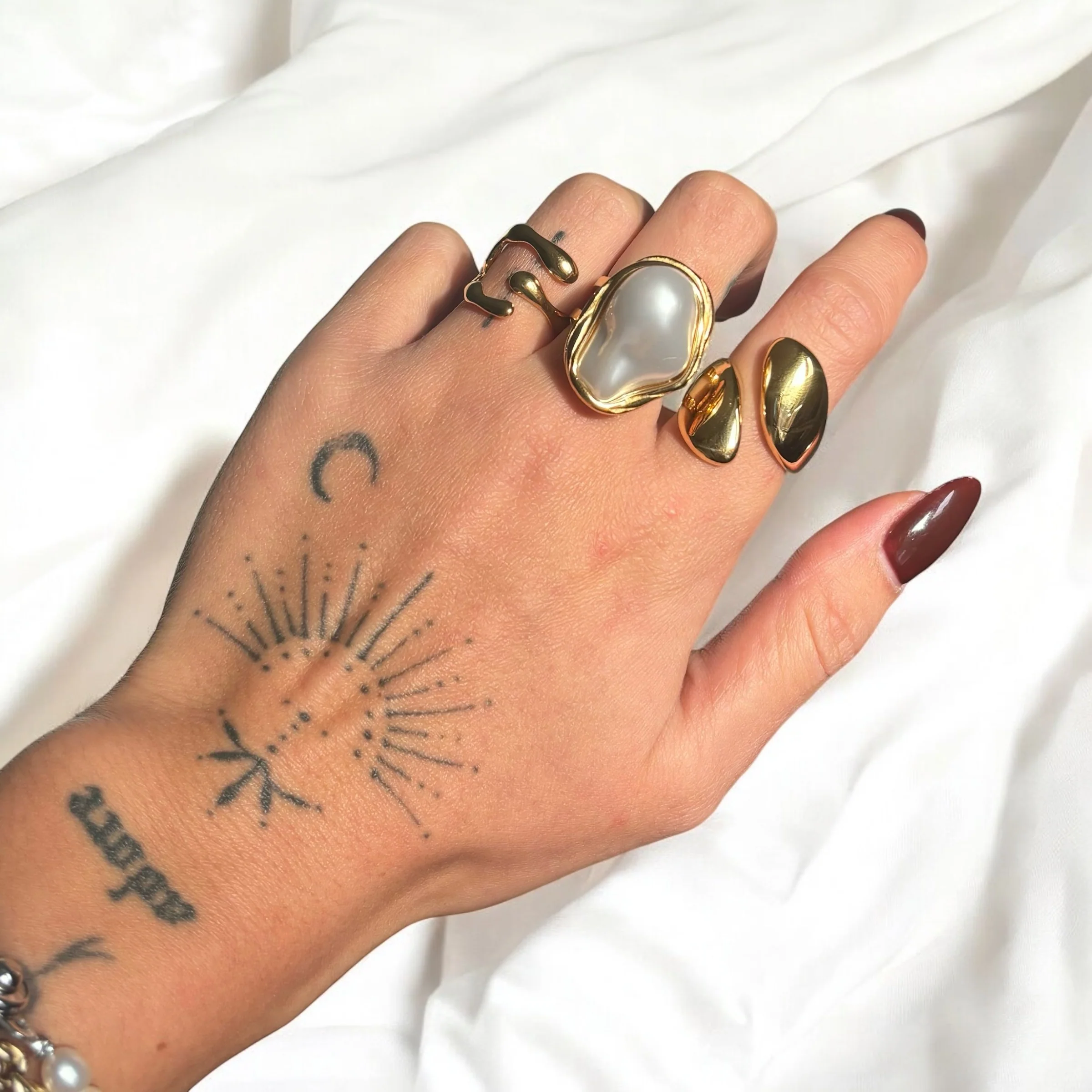 Aurapearl Ring (Adjustable) - Image 3